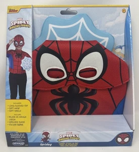 Marvel Spidey Amazing Friends Toddler Costume Dress Up Set Size 3T-4T Spiderman - Picture 1 of 4