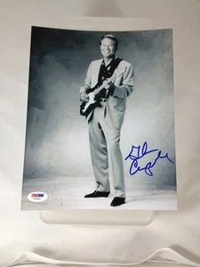 The Finest, Glen Campbell Autograph 8X10 PSA/DNA LOA Grade 10 Gem-Mint - Bild 1 von 6