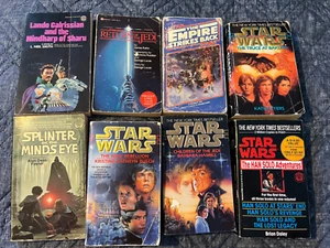 Vintage Star Wars Paperbacks Collectable Titles and Editions - Imagen 1 de 22