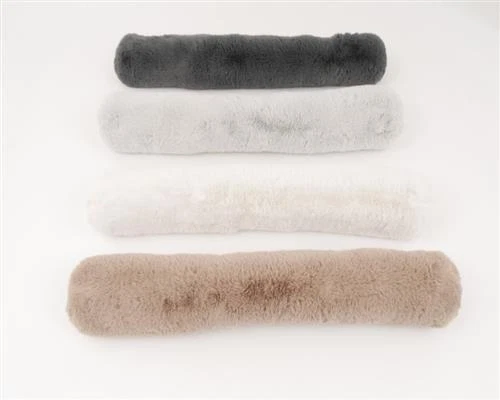 Zugluftstopper für Fenster Türen Türwindstopper Kuschelfell Windstopper 90x15cm - Bild 1 von 1