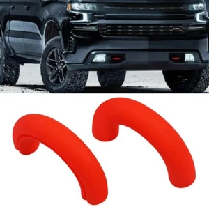 Fit for Chevy Silverado 1500 2007-2025 Trailer Hitch Cover Front Car Tow Hooks - Bild 1 von 9