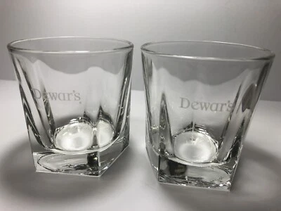 Set of 2 Dewar's Blended Scotch Whisky Rocks Glasses from Libbey - Image 1 of 4