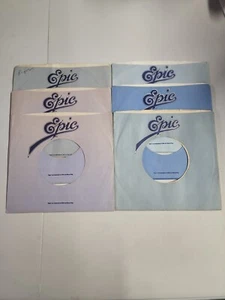 45 RPM 7" RECORD SLEEVES CO. SLEEVE 6 PACK SEE PHOTOS - Epic (SLV39) - Imagen 1 de 2