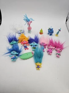 Dreamworks Trolls Movie Mixed Lot of 12 Figures Toys Hasbro - Picture 1 of 6