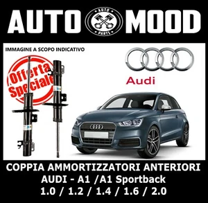 PAAR STOSSDÄMPFER VORNE AUDI A1 & A1 SPORTBACK 1.0 1.2 1.4 1.6 2.0  - Bild 1 von 2