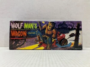 VINTAGE POLAR LIGHTS  1/8 SCALE THE WOLF MAN'S WAGON JUNKYARD PARTS MODEL KIT - Picture 1 of 5