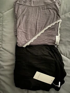 maternity Robe And Nursing Night Gown - Picture 1 of 1