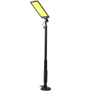 Portable Outdoor Telescopic Camping Lantern Lamp 12V COB LED Work Light w/ Stand - Picture 1 of 16