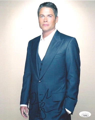 Rob Lowe autographed signed autograph auto 8x10 portrait photo JSA The West Wing Cover