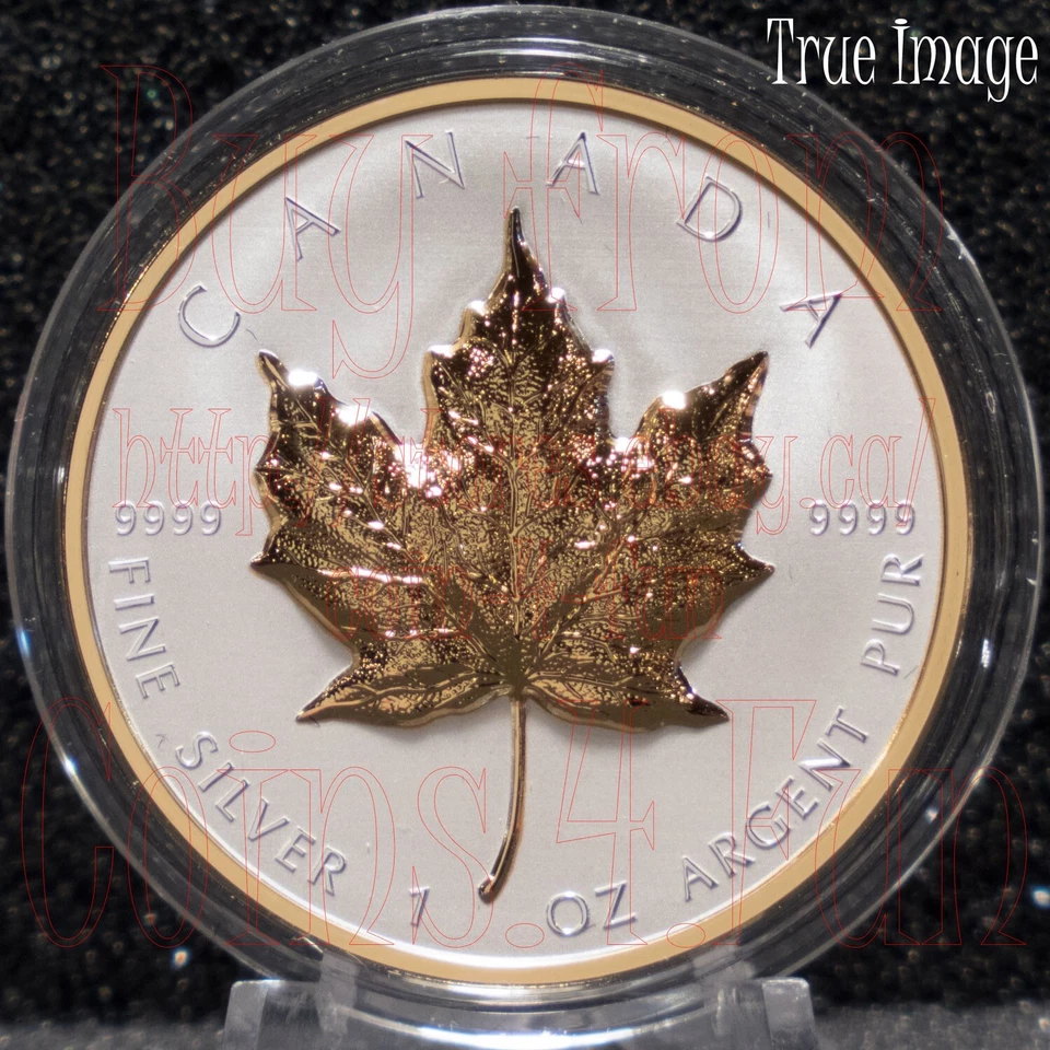 2023 Maple Leaf Canada Ultra-High Relief UHR SML $20 1 OZ Pure Silver Proof Coin - Image 1 of 3