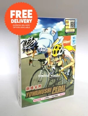 DVD Anime Yowamushi Pedal Season 1-5 Vol. 1-140 End + Movie (English Subtitle) - Image 1 of 4