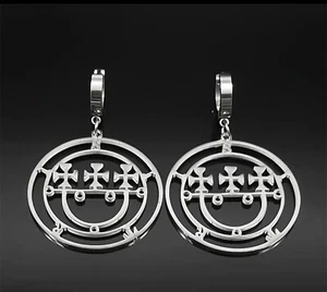 SIGIL OF SITRI Earrings SET LESSER KEY OF SOLOMON Infernal Demons Demonolitor - Picture 1 of 7