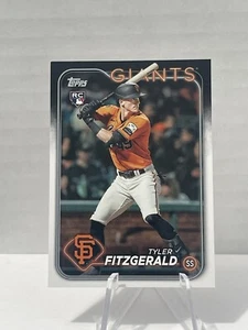 π₯ TYLER FITZGERALD GIANTS 2024 Topps Series 2 - ROOKIE CARD π₯ - Picture 1 of 4
