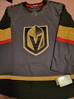 NHL Adidas Vegas Golden Knights Gray Hockey Jersey, Size 52