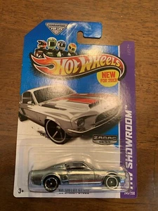 HOT WHEELS VHTF 2013 SHOWROOM SERIES 68 SHELBY GT500 WALMART ZAMAC - Picture 1 of 1