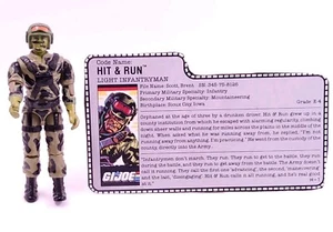 FIGURA DE ACCIÓN SUELTA DE COLECCIÓN HASBRO 1988 G.I JOE COBRA HIT AND RUN - Imagen 1 de 8