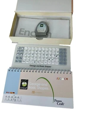 Cricut George and Basic Shapes Cartridge Provo Craft Link Status Unknown  - Image 1 of 3