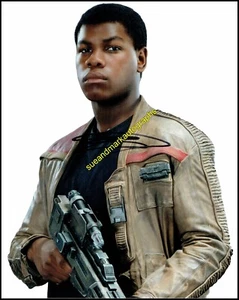 Autógrafo firmado por John Boyega Star Wars The Last Jedi Finn UACC RD 96 - Imagen 1 de 1
