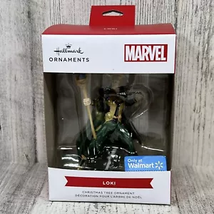 Hallmark 2021 Marvel LOKI Christmas Tree Ornament - Walmart Exclusive - NEW - Picture 1 of 5