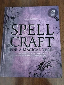 Spellcraft Magic Wicca Sarah Bartlett Motivation Self Help - Picture 1 of 9