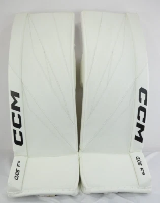 Almohadillas para piernas de portero senior CCM Axis F9 talla 34+1 blancas (1121-5379) Foto 1 de 4