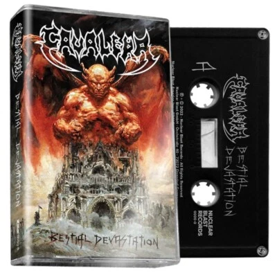Cavalera - Bestial Devastation (Ltd Ed 2023 Black Cassette - NEW) First Edition - Image 1 of 4