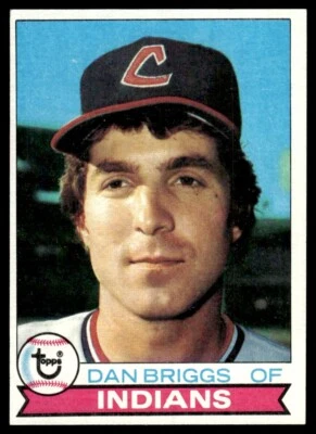 1979 Topps Dan Briggs Cleveland Indians #77 - Image 1 of 2
