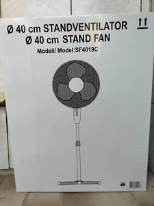 Standventilator, Oszillation, Höhenverstellbar, 3 Geschwindigkeitsstufen, 40 cm - Bild 1 von 5