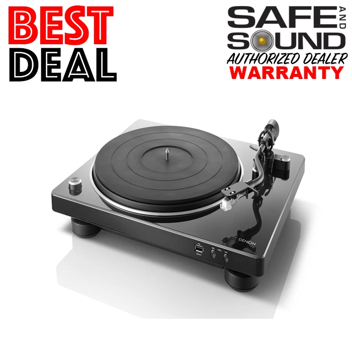 DENON DP450USB HI FI TURNTABLE WITH SPEED AUTO SENSOR + CARTRIDGE - Image 1 of 1