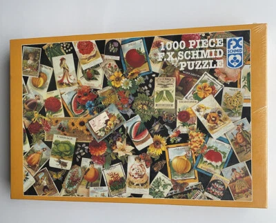 NEW SEALED 1000 PC F.X. SCHMID JIGSAW PUZZLE SUMMER HARVEST USA MADE - Image 1 of 2