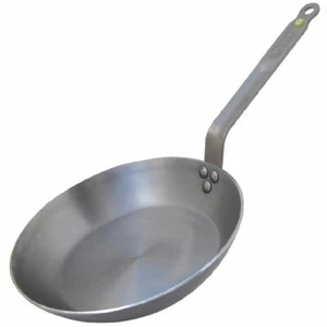 Sartén de inducción de hierro negro De Buyer 280 mm color plateado - Imagen 1 de 1