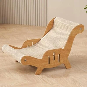 Cat Sisal Lounge Chair Cat Furniture Sturdy Cat Lounger for Kitten Kitty - Picture 1 of 7