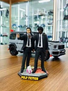 Figura escala 1/18 (hecha a mano / pintada) Pulp Fiction Vincent & Kerr (base) - Imagen 1 de 4