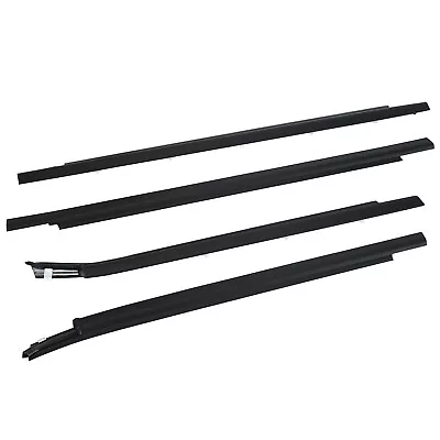 For 00-06 Toyota Tundra 75740-0C022 4PC Door Belt Molding Weatherstrip  - Image 1 of 4