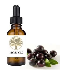 Aceite portador virgen de baya de acai puro 100% natural para mezclas de aromaterapia - Imagen 1 de 7