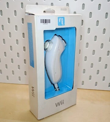 Wii/Wii U Official Nunchuck White - Image 1 of 4