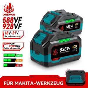 18-21V Batterie Ersatzbatterie für Akku Schlagschrauber Kettensäge Akkuschrauber - Bild 1 von 16