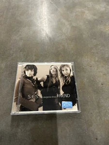 S.E.S. SES 柳真 2002 Friend 三人行 Taiwan Edition Box SAMPLE CD with Photobook KOREA - Picture 1 of 3