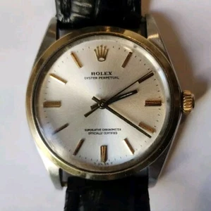 1968 Rolex 1002 Oyster Perpetual Two Tone - Picture 1 of 8