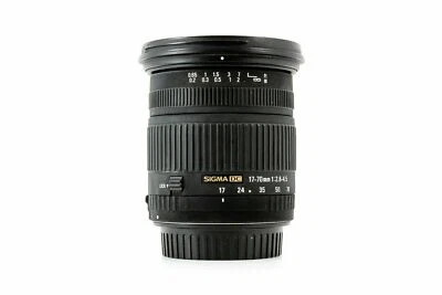 Sigma 17-70mm f/2.8-4.5 DC Macro Canon EF-S Fit EOS DSLR Lens - Image 1 of 3