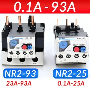 NR2 Thermal Overload Protection Relays Motor Thermal Protector Adapter Contactor - Picture 1 of 11