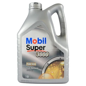 Mobil Super 3000 X1 5W-40 5W40 Fully Synthetic Multigrade Engine Oil 5 Litres 5L - Picture 1 of 3