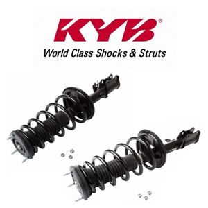 For Toyota Camry Pair Set of 2 Rear Suspension Strut Assemblies KYB Strut-Plus