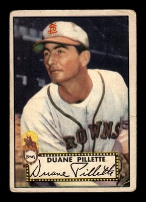 1952 Topps #82 Duane Pillette Very Good HOF-10001710 - Image 1 of 2