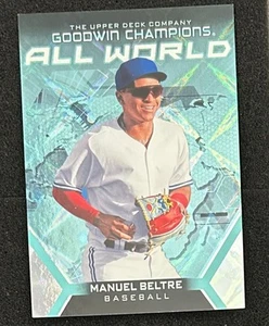 Manuel Beltre 2024 Goodwin Champions All-World Aqua #AW-9 Rookie SP - Bild 1 von 2
