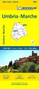 MARCHE & UMBRIEN MICHELIN LOCAL MAP 359 von Michelin (Karte) (9782067258969) - Bild 1 von 4