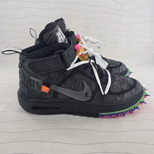 Nike Mens Air Force 1 x Off-White Black Multicolor Shoes DO6290-001 Size 6.5 - Picture 1 of 15