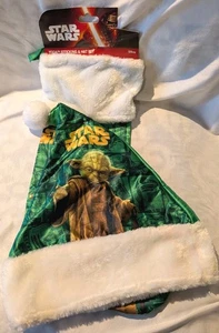 Star Wars Yoda Set Calza di Natale e Cappello di Babbo Natale. Nuovo Con Etichette.  - Foto 1 di 6