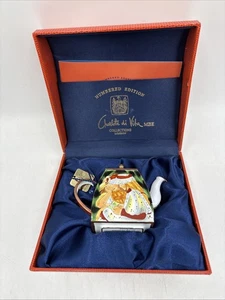 Charlotte di Vita ‘Renoir’ Painted Mini Tea Cup In Box 2001 Numbered Edition Vtg - Picture 1 of 10