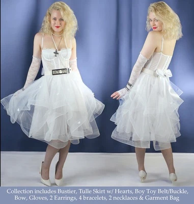 Desperately Seeking 80s Boy Toy Virgin Wedding 5 Piece Collection Size Large - Image 1 of 4